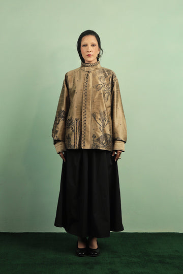 "Zaar" Embroidered Lightweight Jacket (Women)